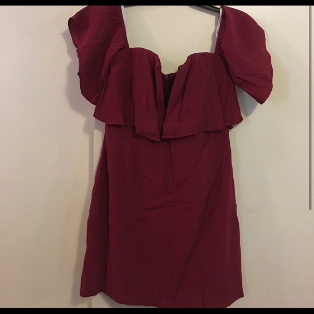 Off the shoulder dress